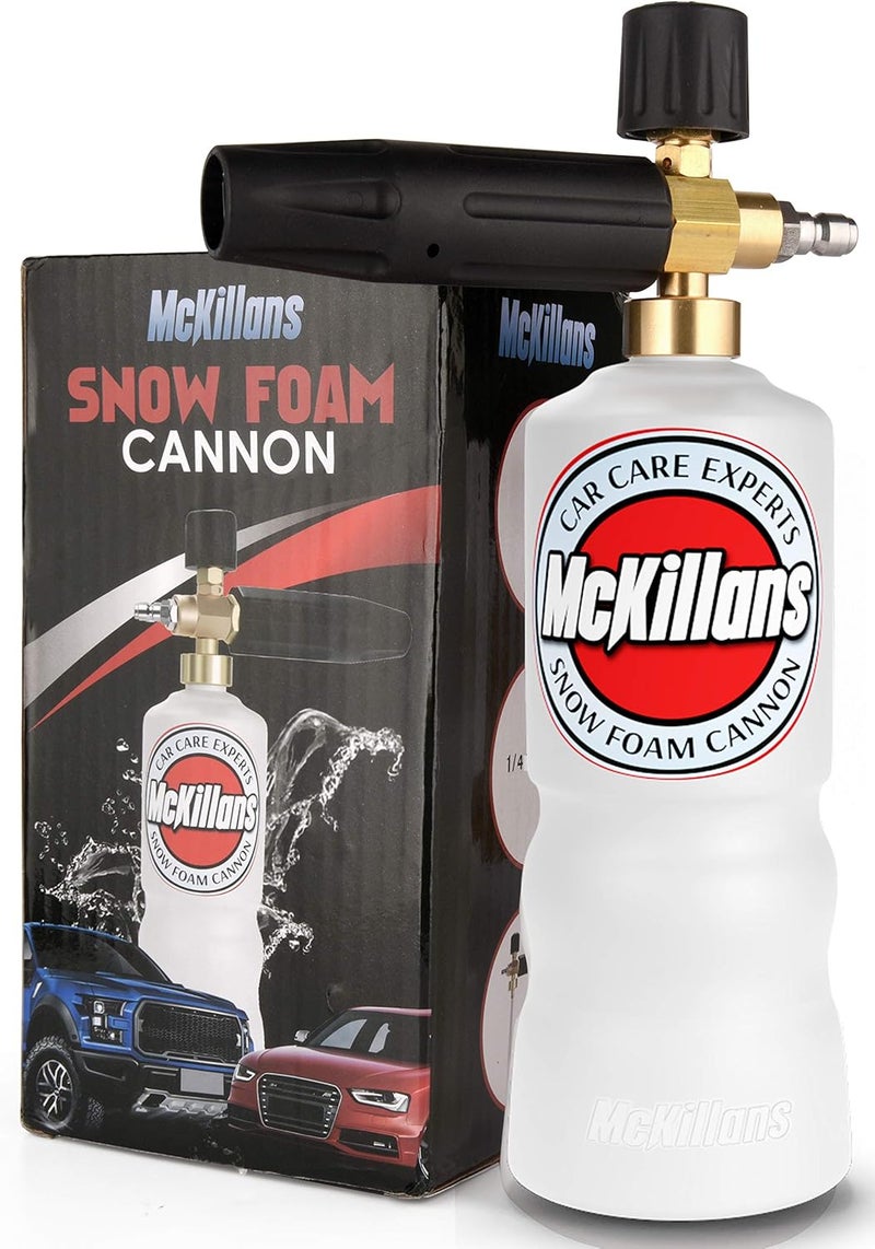 McKillans Car Wash Foam Cannon for Pressure Washer - Snow Lance Soap Dispenser for Car Washing with Adjustable Thick Foam - Including 1/4 Quick Connector - Image 1